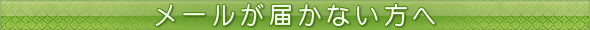 �᡼�뤬�Ϥ��ʤ�����