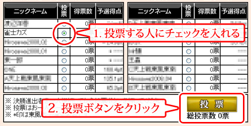 投票説明図
