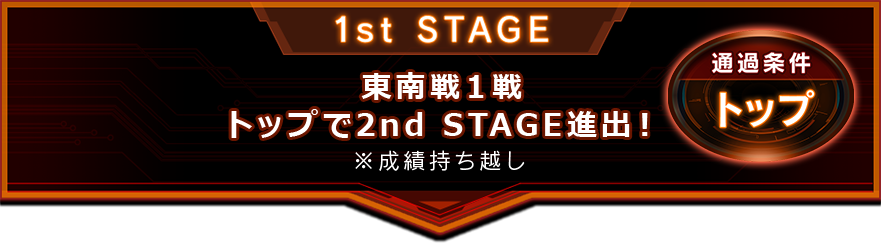 1st STAGE